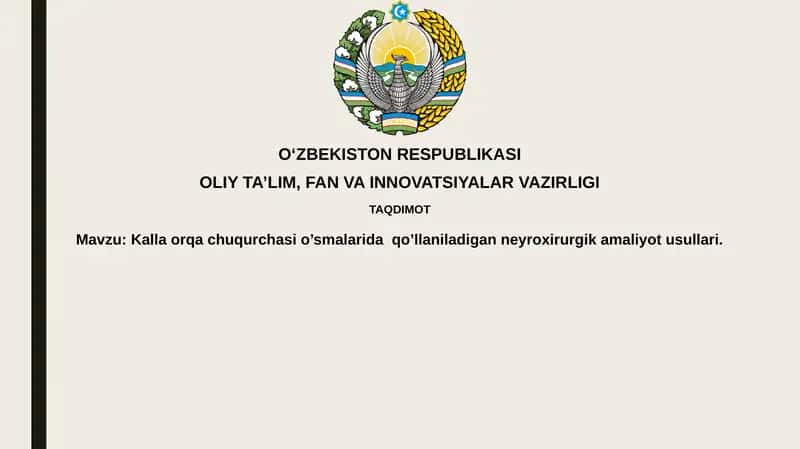 Nayroxirurgik yondashuvlar