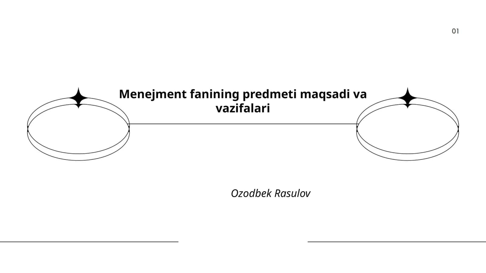 Menejment fanining predmeti maqsadi va vazifalari