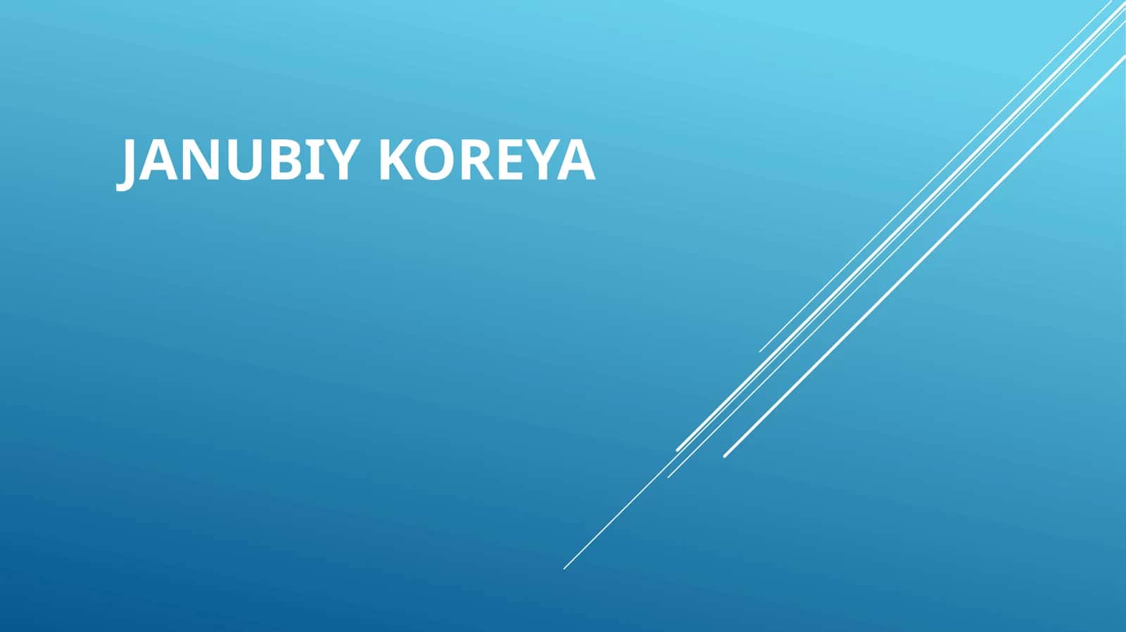 Janubiy Koreyada biznesni baholash tizimining umumiy tavsifi