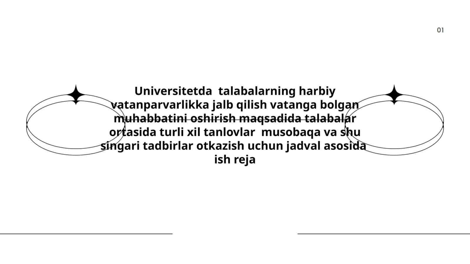 Harbiy vatanparvarlikka jalb qilish muhabbatini oshirish tanlovlar