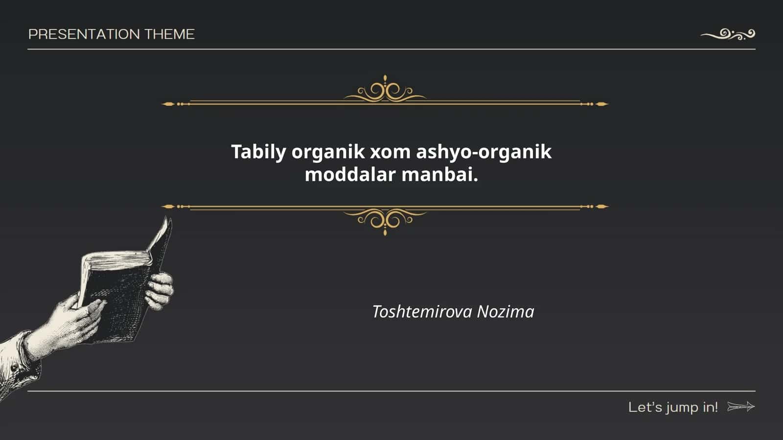 Organik kimyo asoslari
