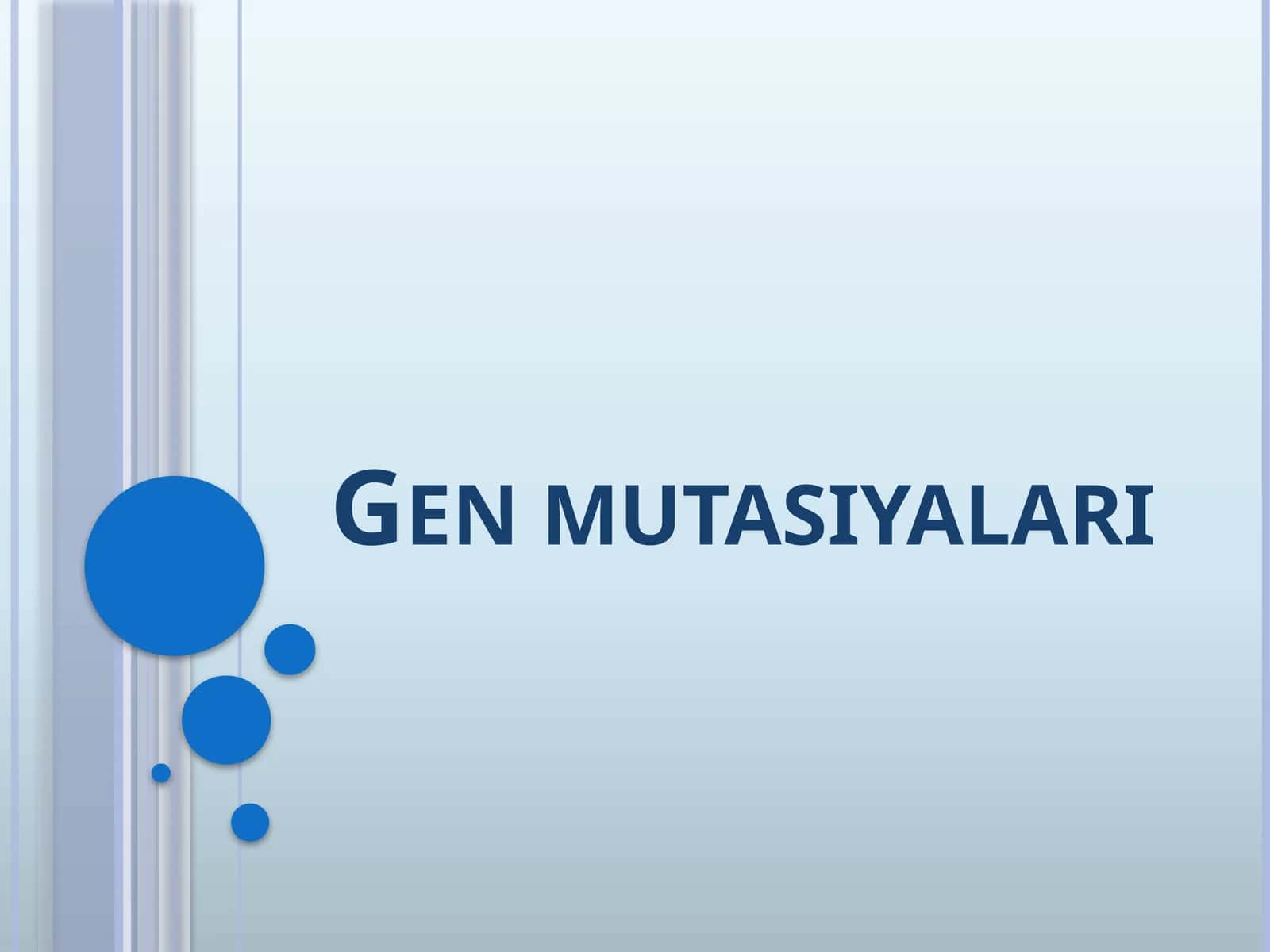 Genmutasiyalari