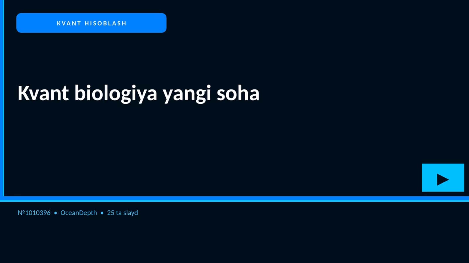 Kvant biologiya yangi soha