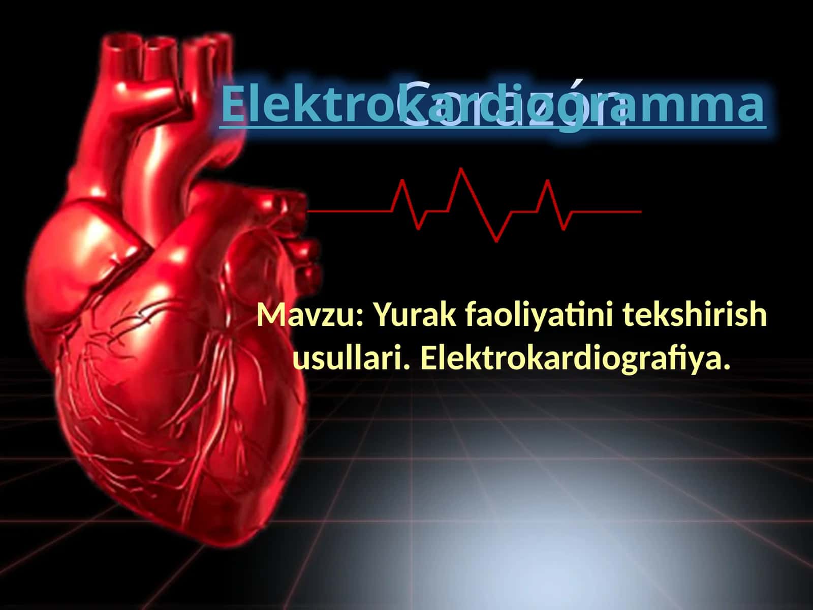 Elektrokardiografiya