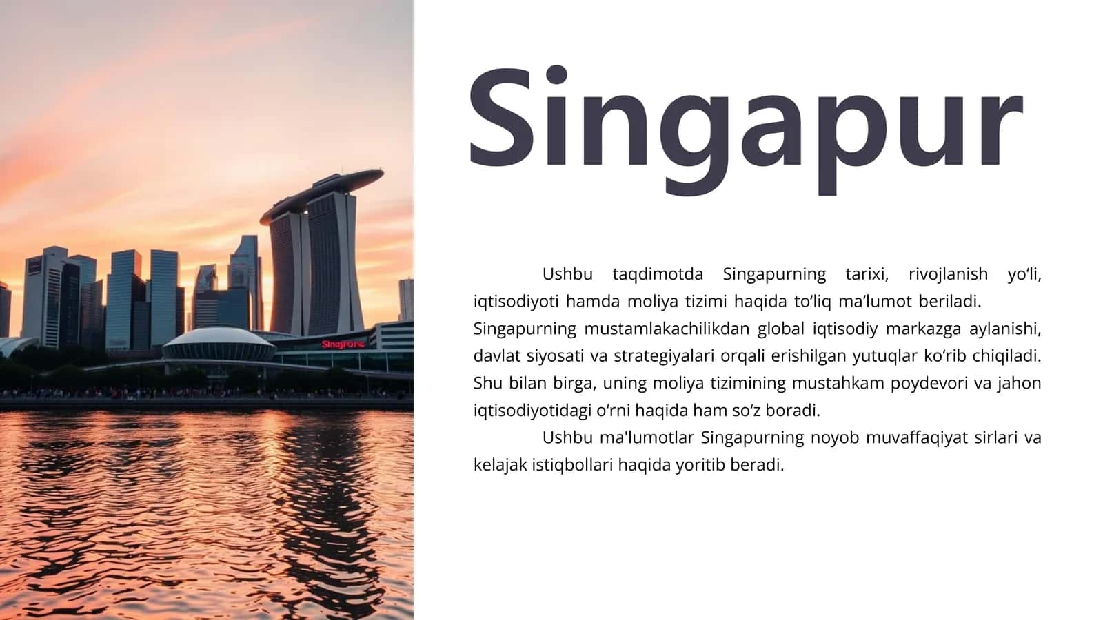 Singapur