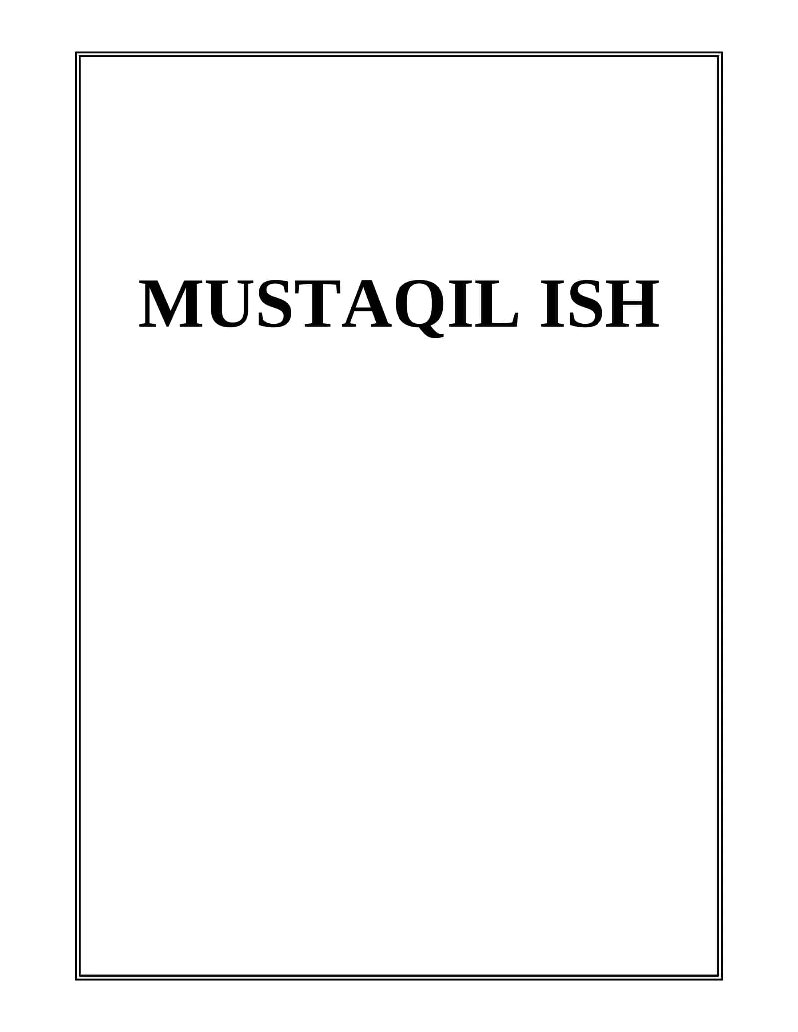 MUFELNIY PECHDA BAJARILADIGAN SINOV AMALIYOTLARINI O‘RGANISH