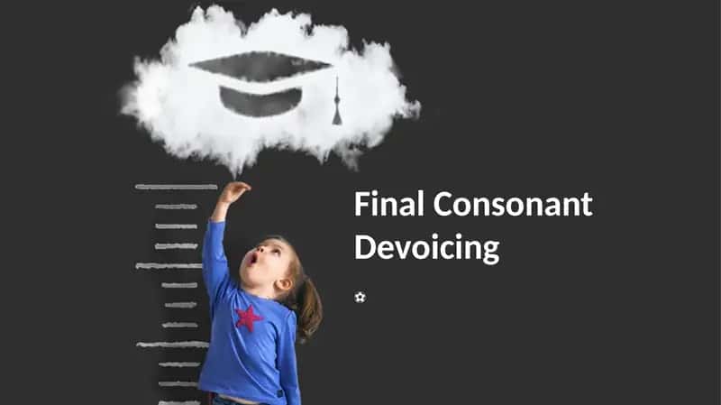 Final Consonant Devoicing