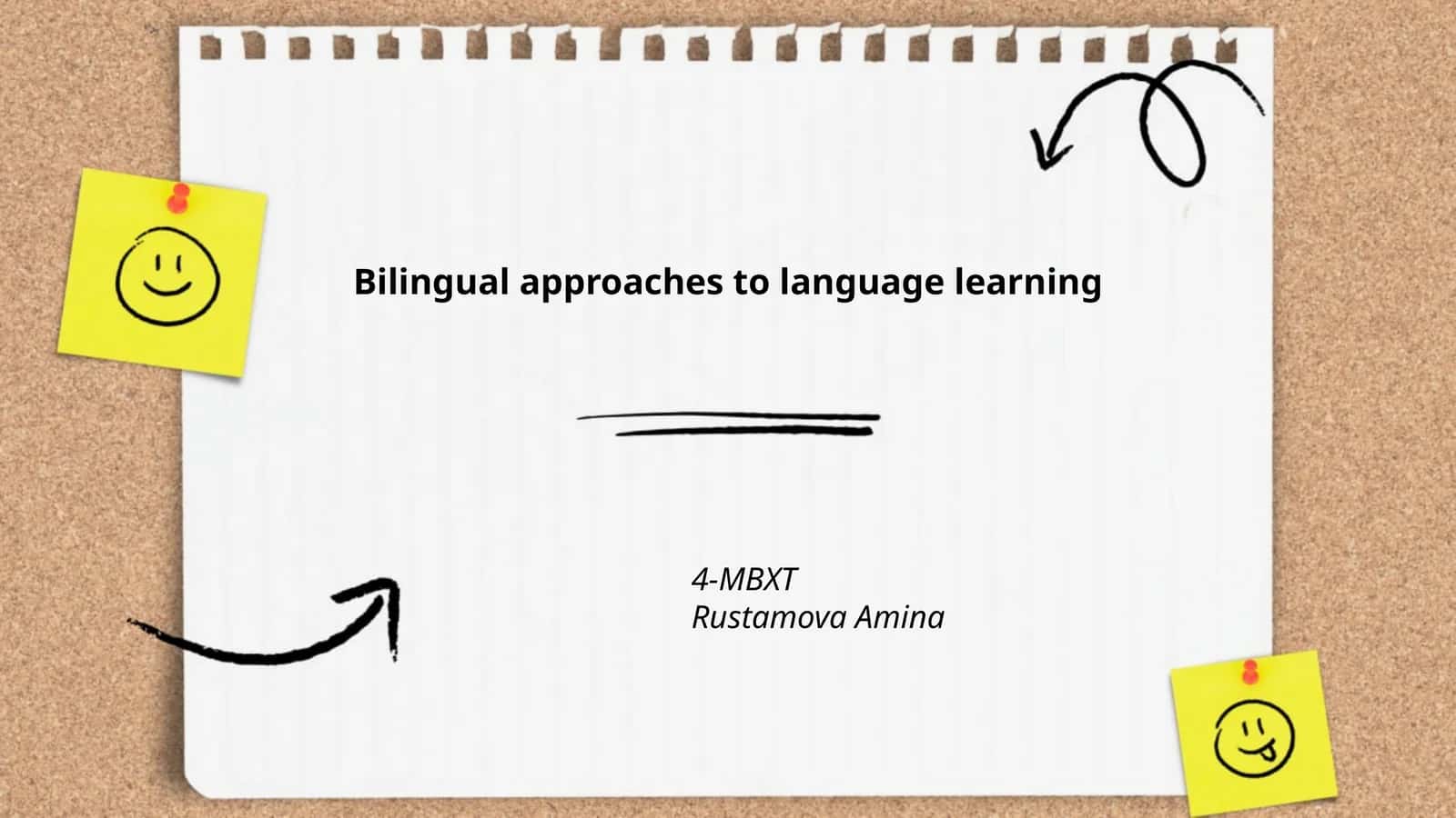 Bilingual approaches to language learning