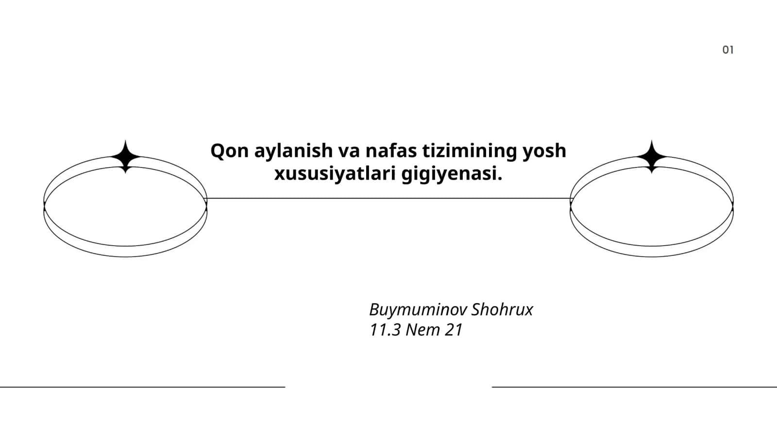 Qon aylanish tizimining biologik xususiyatlari