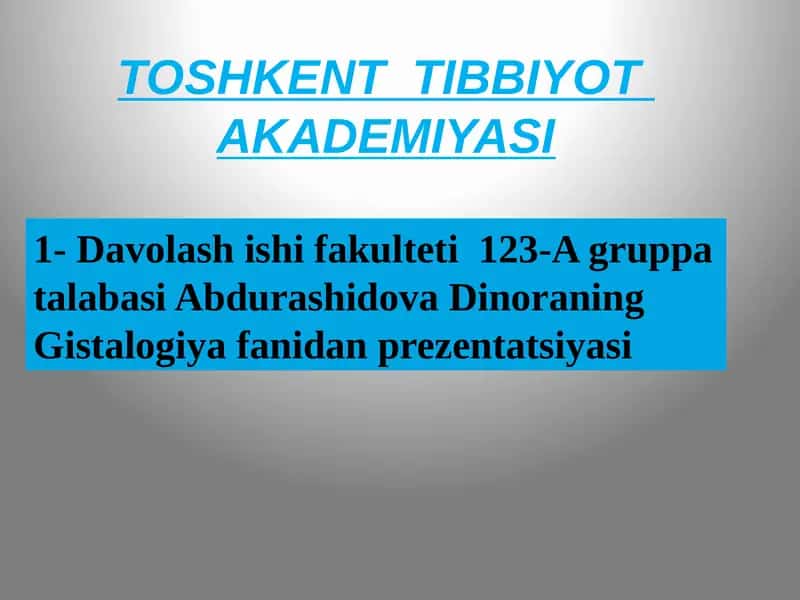 Limfaning hosil bo’lishi, tarkibi va vazifalari