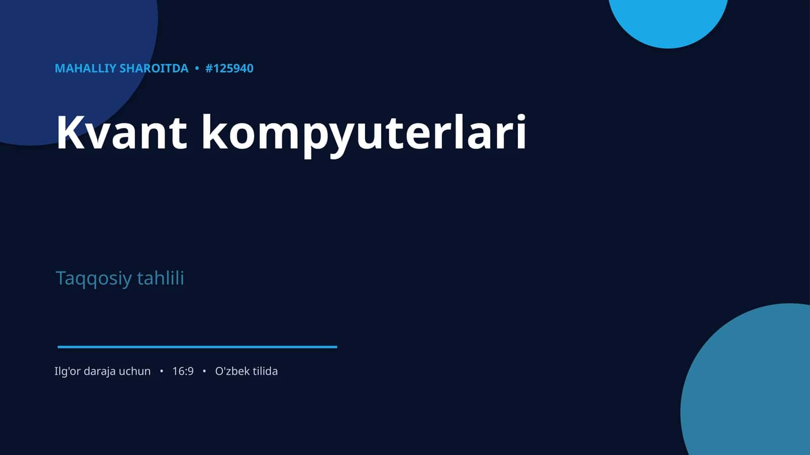 Kvant kompyuterlari
