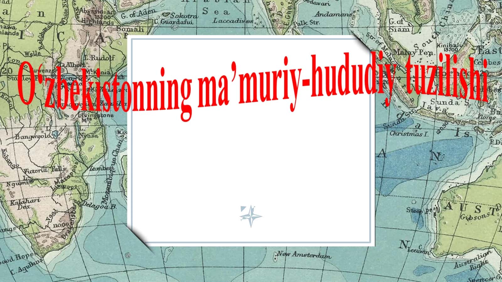O‘zbеkistоnning mа’muriy-hududiy tuzilishi