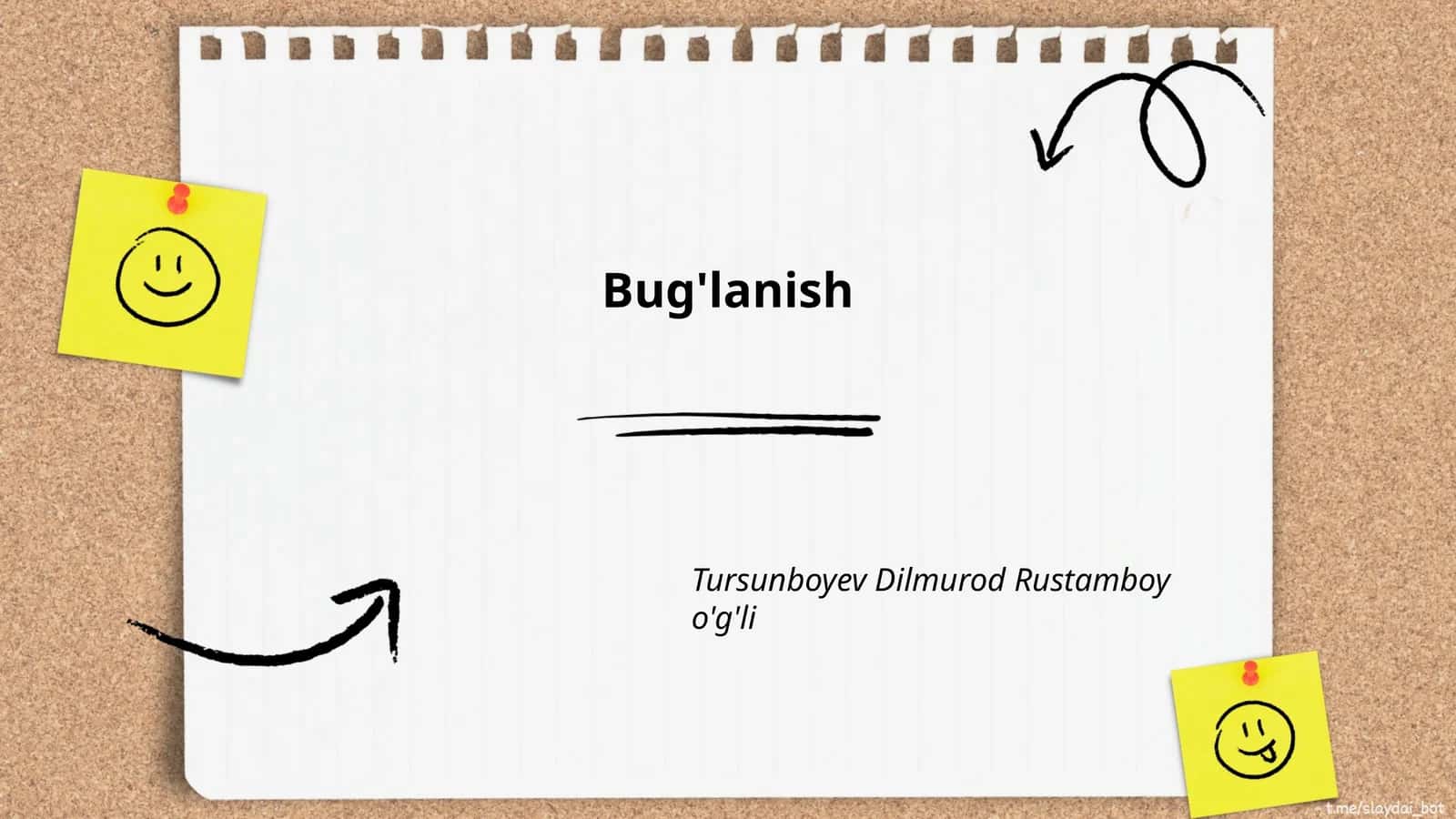 Bug'lanish