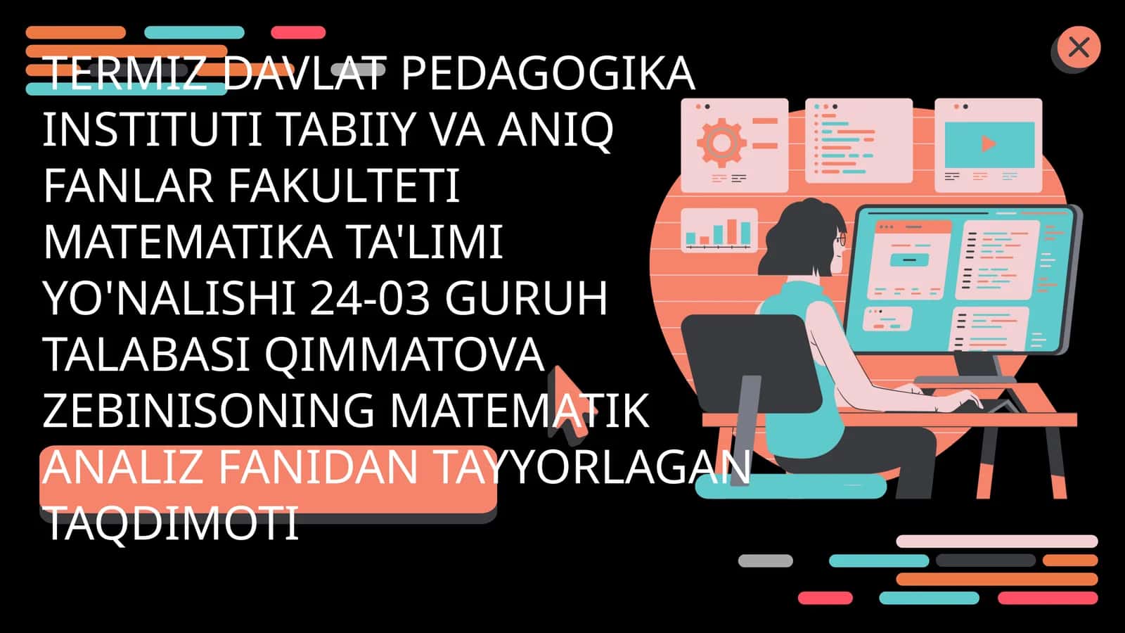 Funksiya nuqtada uzluksizligining tariflari.Bir tomonli uzluksizligi.Monoton funksiyaning uzluksizlik sharti