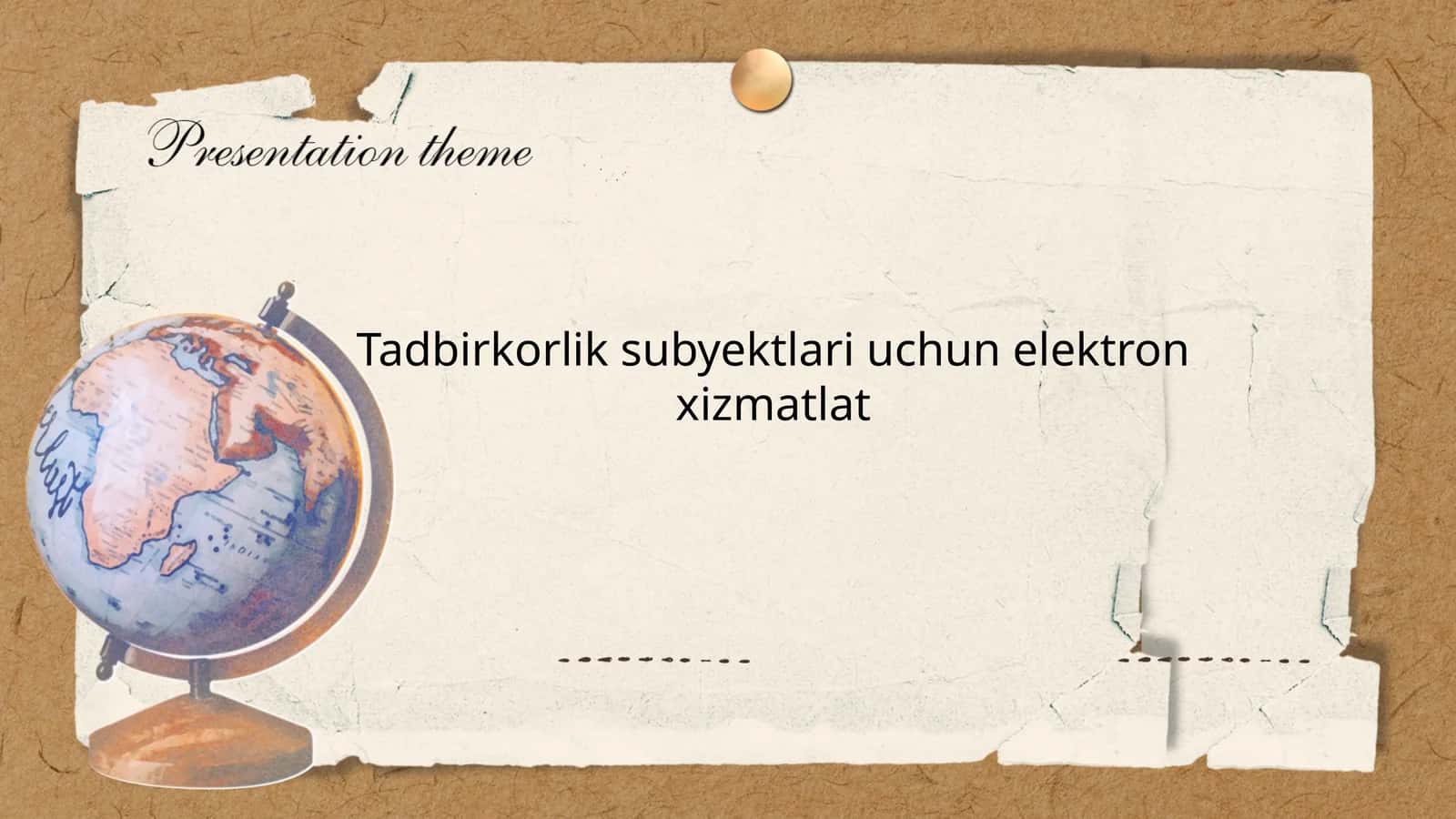 Tadbirkorlik subyektlari uchun elektron xizmatlat
