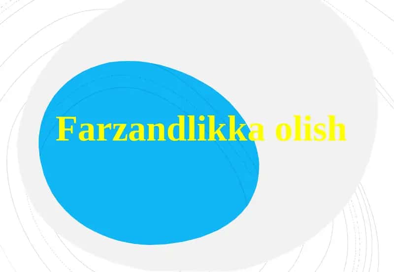 Farzandlikkaolish