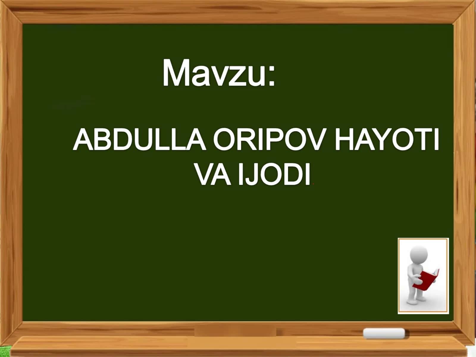 Yangi mavzu bayoni