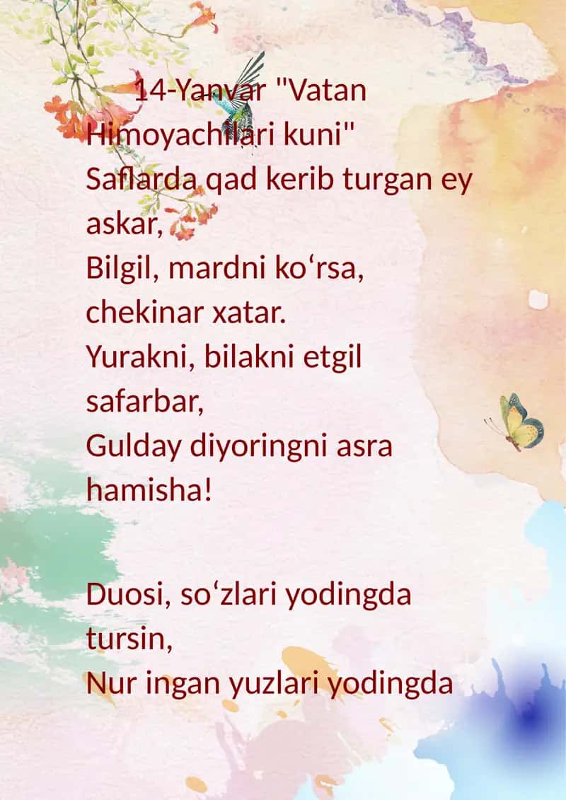 Vatan Himoyachilari kuni