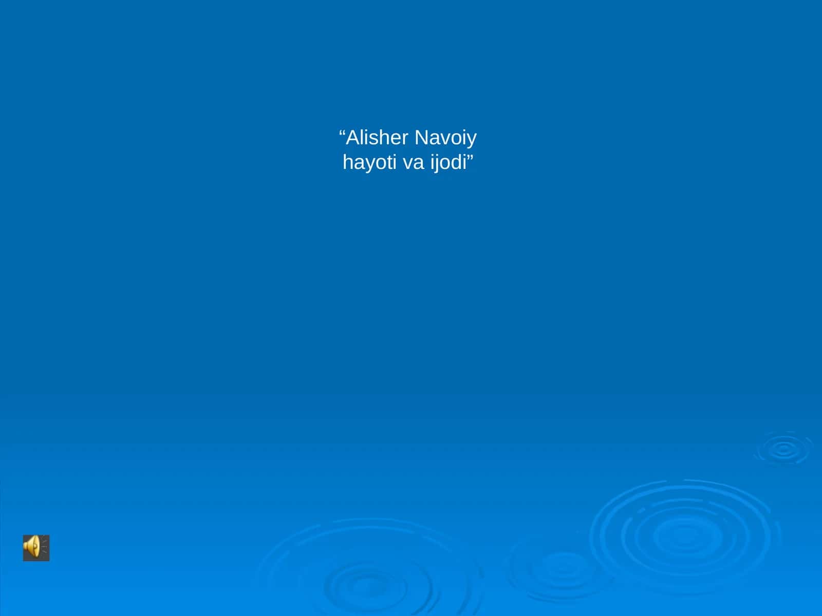Mir Alisher Navoiy