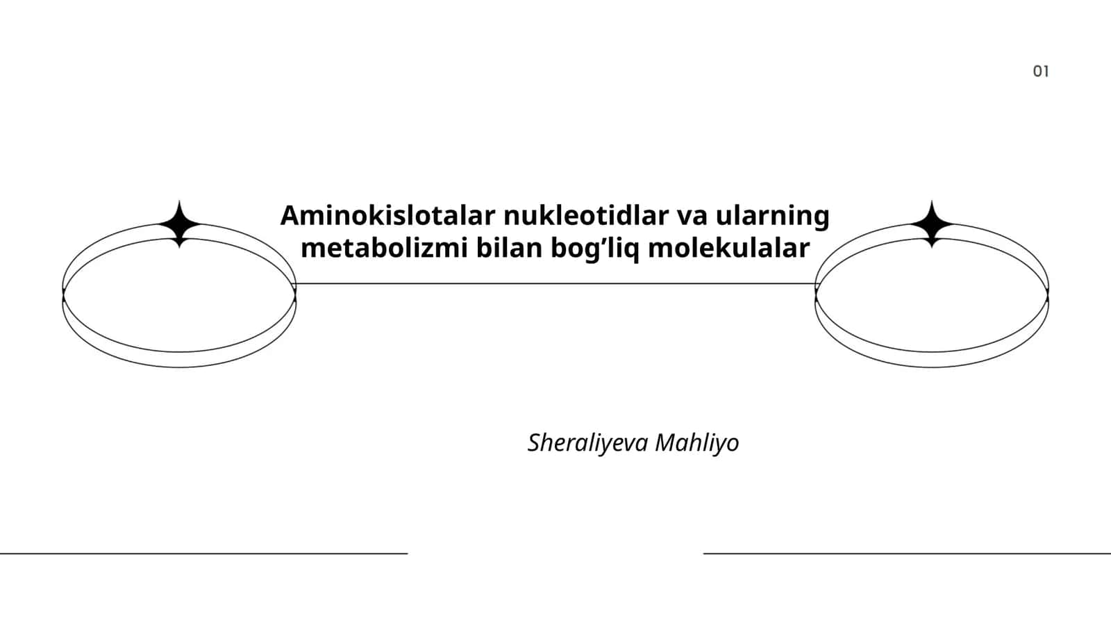 Aminokislotalar nukleotidlar va ularning metabolizmi bilan bogʼliq molekulalar