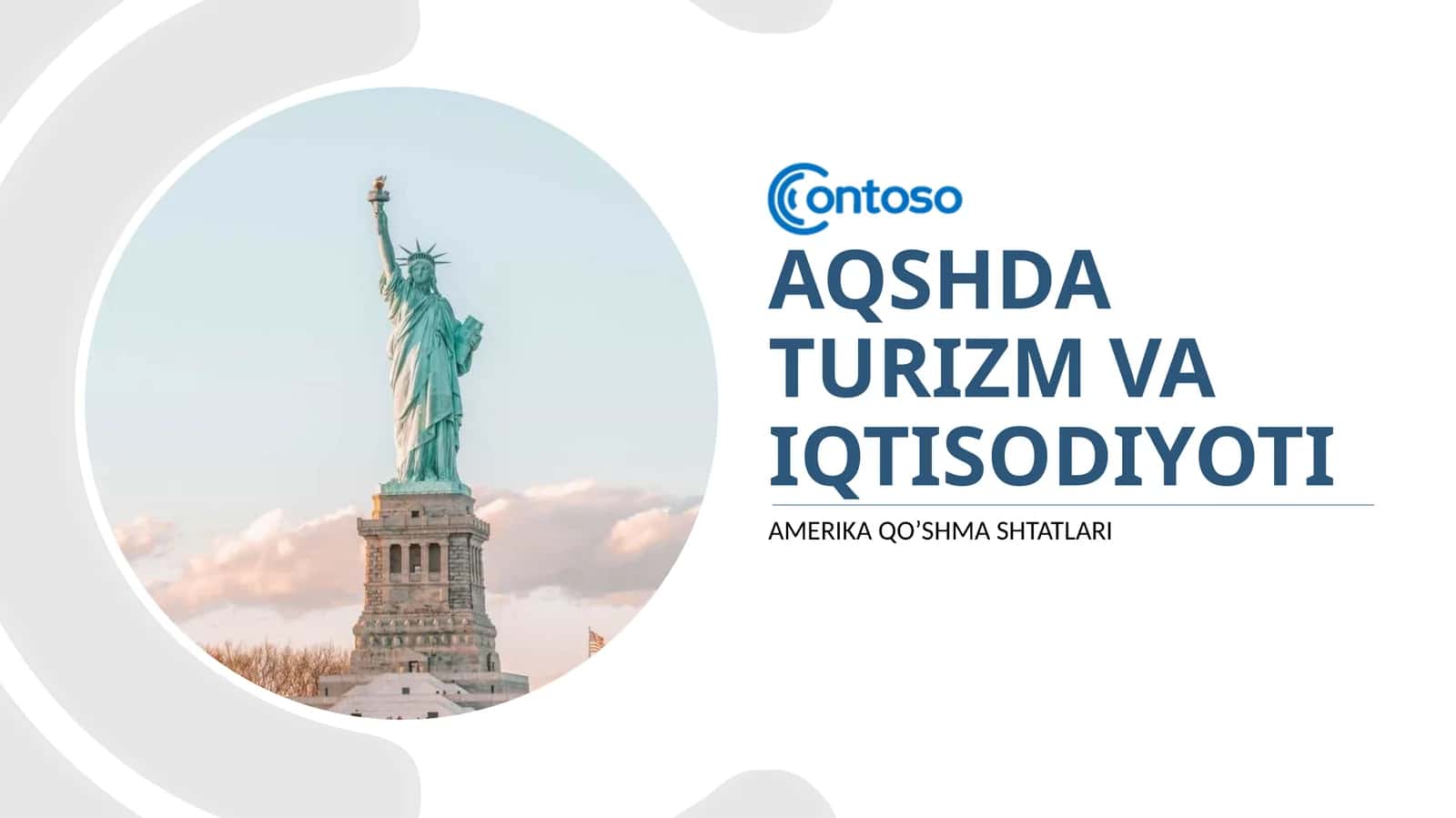 AQSHDA TURIZM VA IQTISODIYOTI