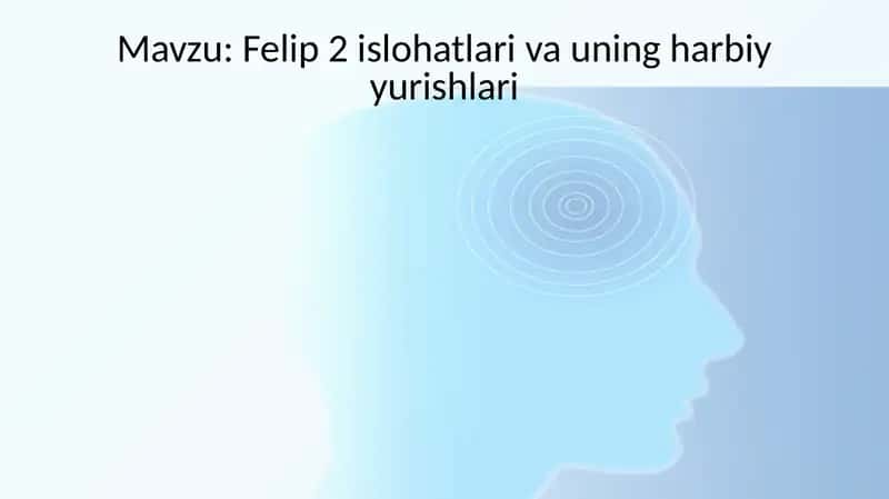 Felip II islohatlari va uning harbiy yurishlari