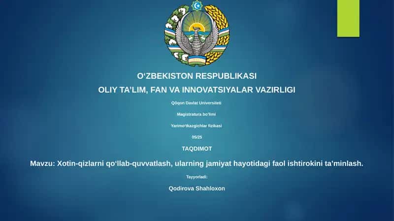 Yarimo‘tkazgichlar fizikasi
