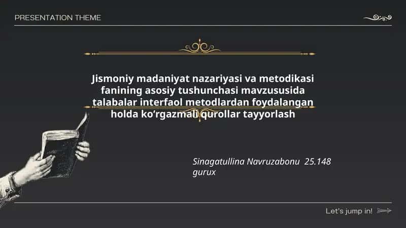 Jismoniy madaniyat nazariyasi va metodikasi