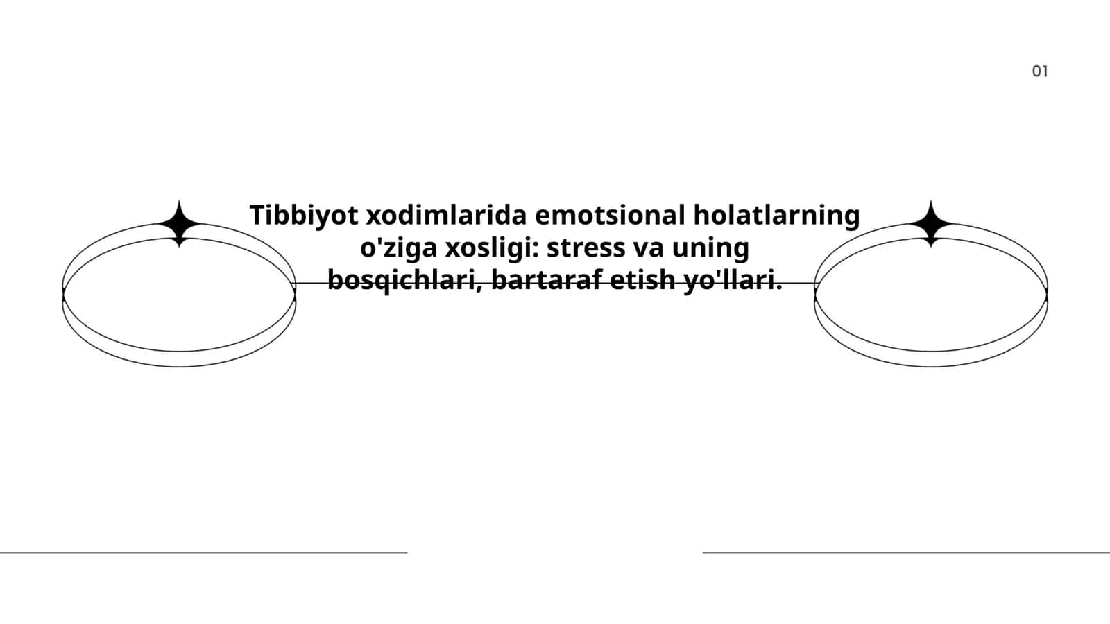 Tibbiyot xodimlarida emotsional holatlarning o'ziga xosligi: stress va uning bosqichlari, bartaraf etish yo'llari