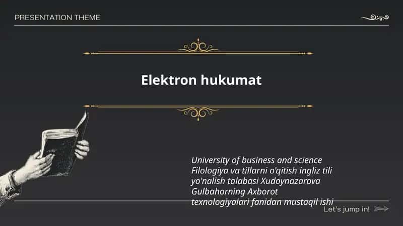 Elektron hukumat