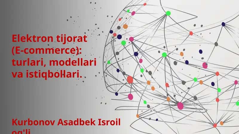 Elektron tijorat (E-commerce)