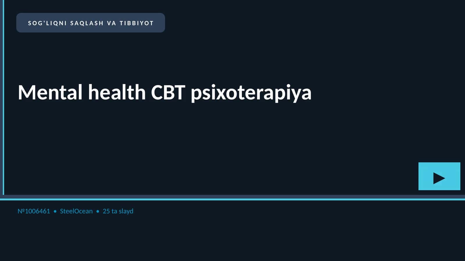 Mental health CBT psixoterapiya