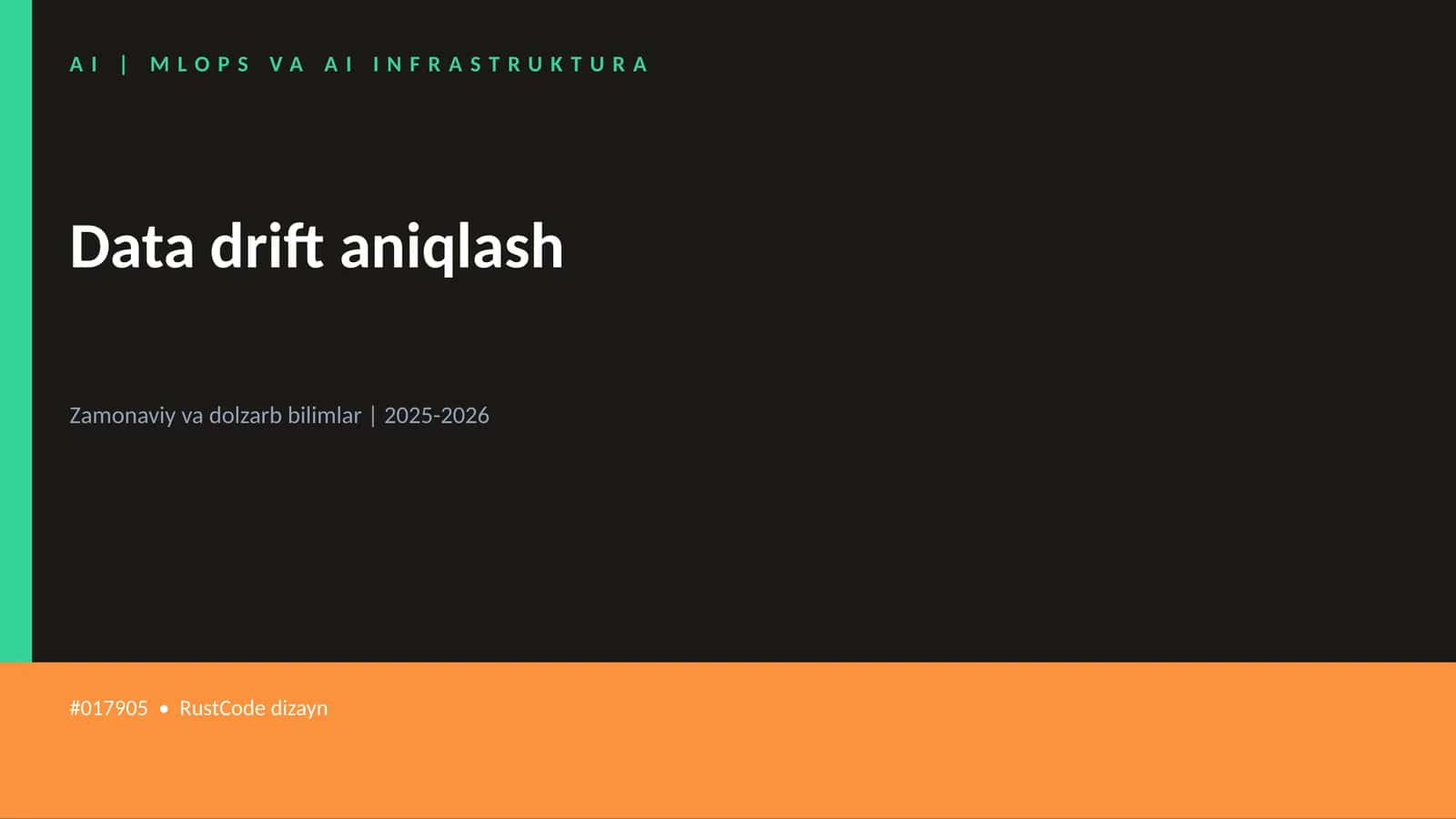 MLOPS VA AI INFRASTRUKTURA