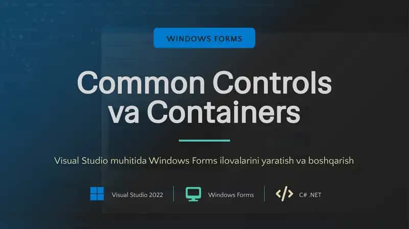WINDOWS FORMS