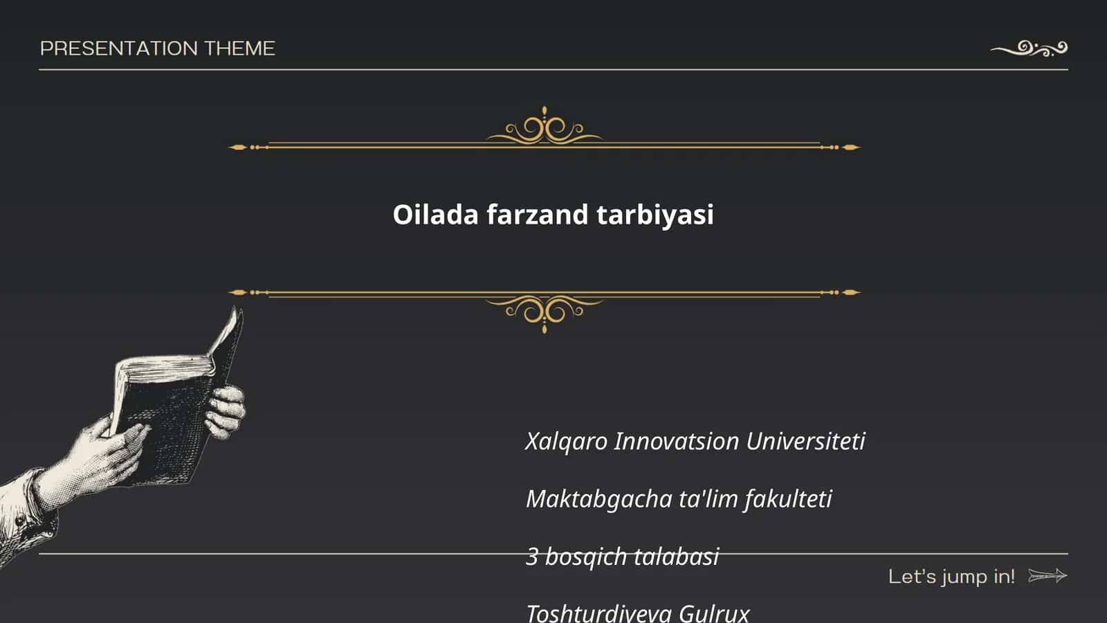 Farzand tarbiyasi