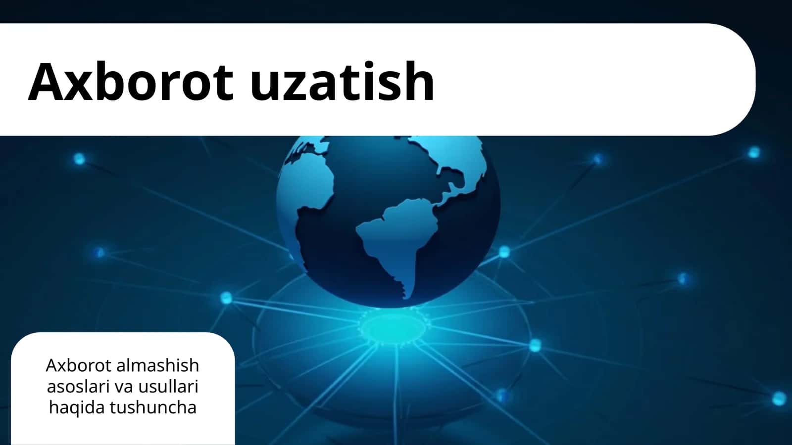 Axborot uzatish