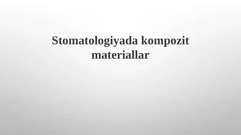 Kompozit materiallar