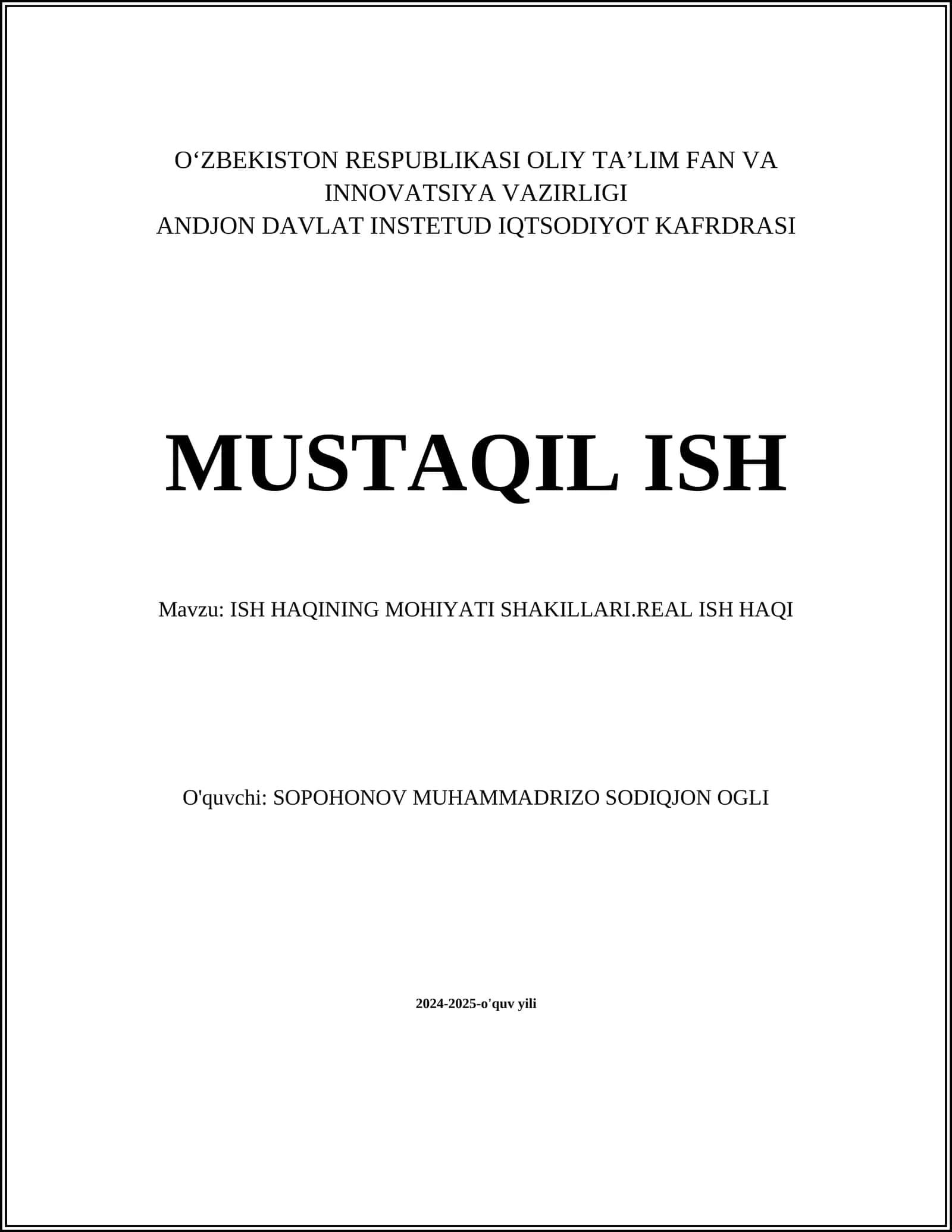 ISH HAQINING MOHIYATI SHAKILLARI.REAL ISH HAQI