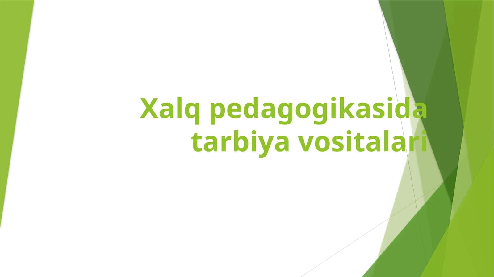 Ma’ruzada tebran maharakatlarning kinematikasi, dinamikasi va energetikasi haqida ma’lumotlar beriladi