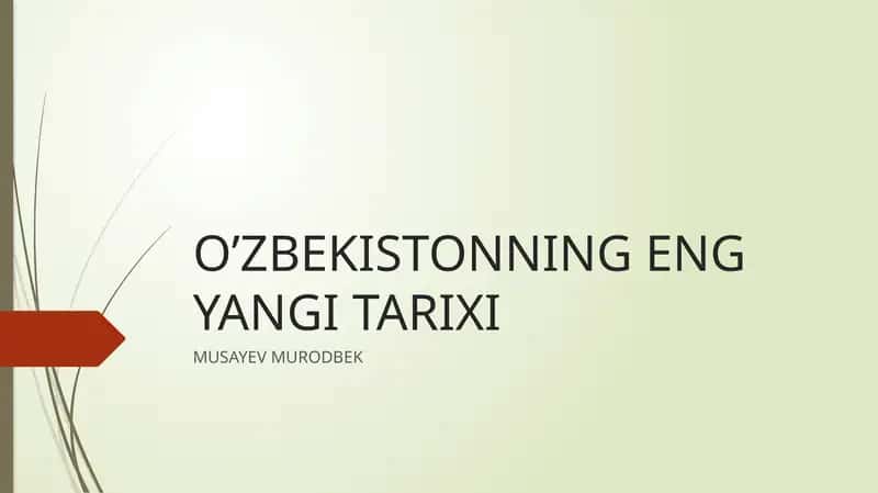 ozbekistonning eng yangi tarixi ozbekiston davlat ramzlari