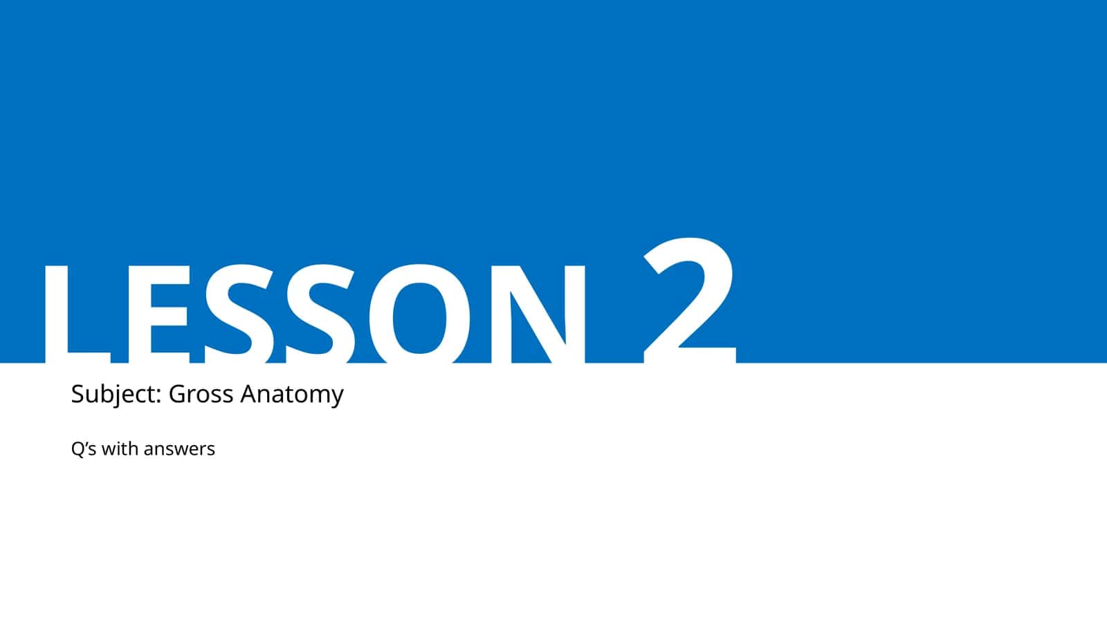 LESSON2