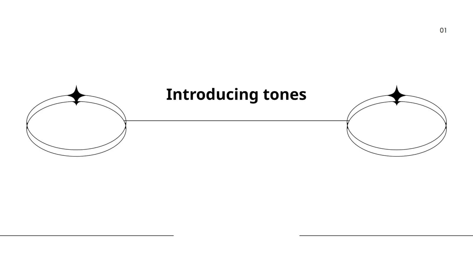 Introducing Tones