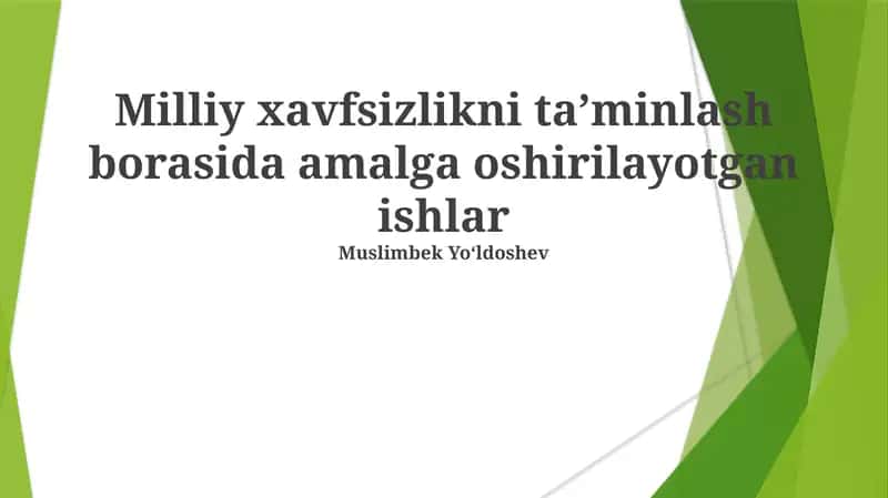 Amaliy ishlar/Iqtisodiyot