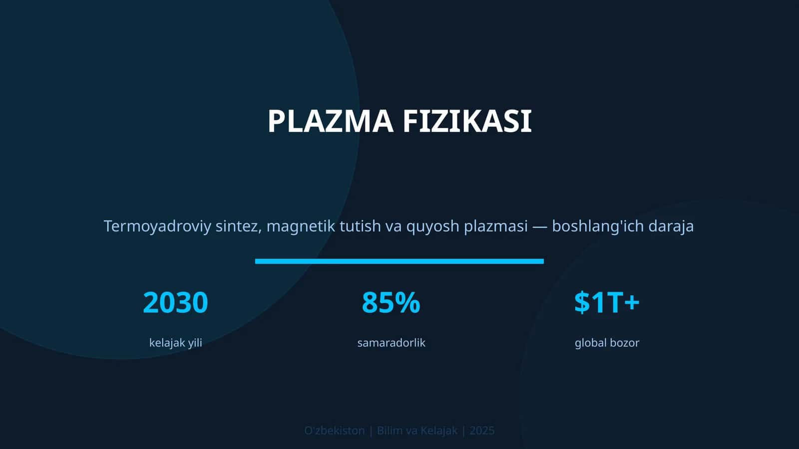 PLAZMА FIZIKASI