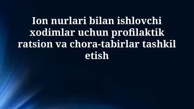Ionlashtiruvchi nurlanish xavfi