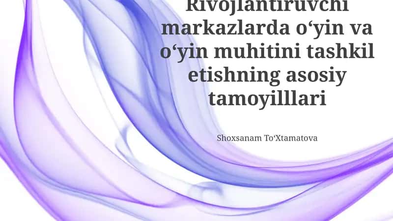 Ruhiy farovonlikni qo'llab-quvvatlash