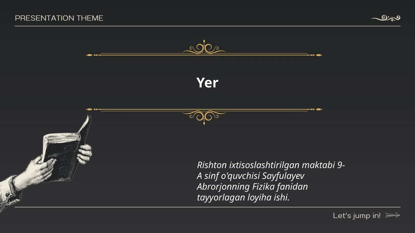 Yer geografiyasi