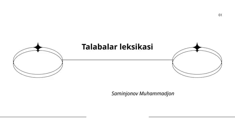Darslik va terminlar leksikasi