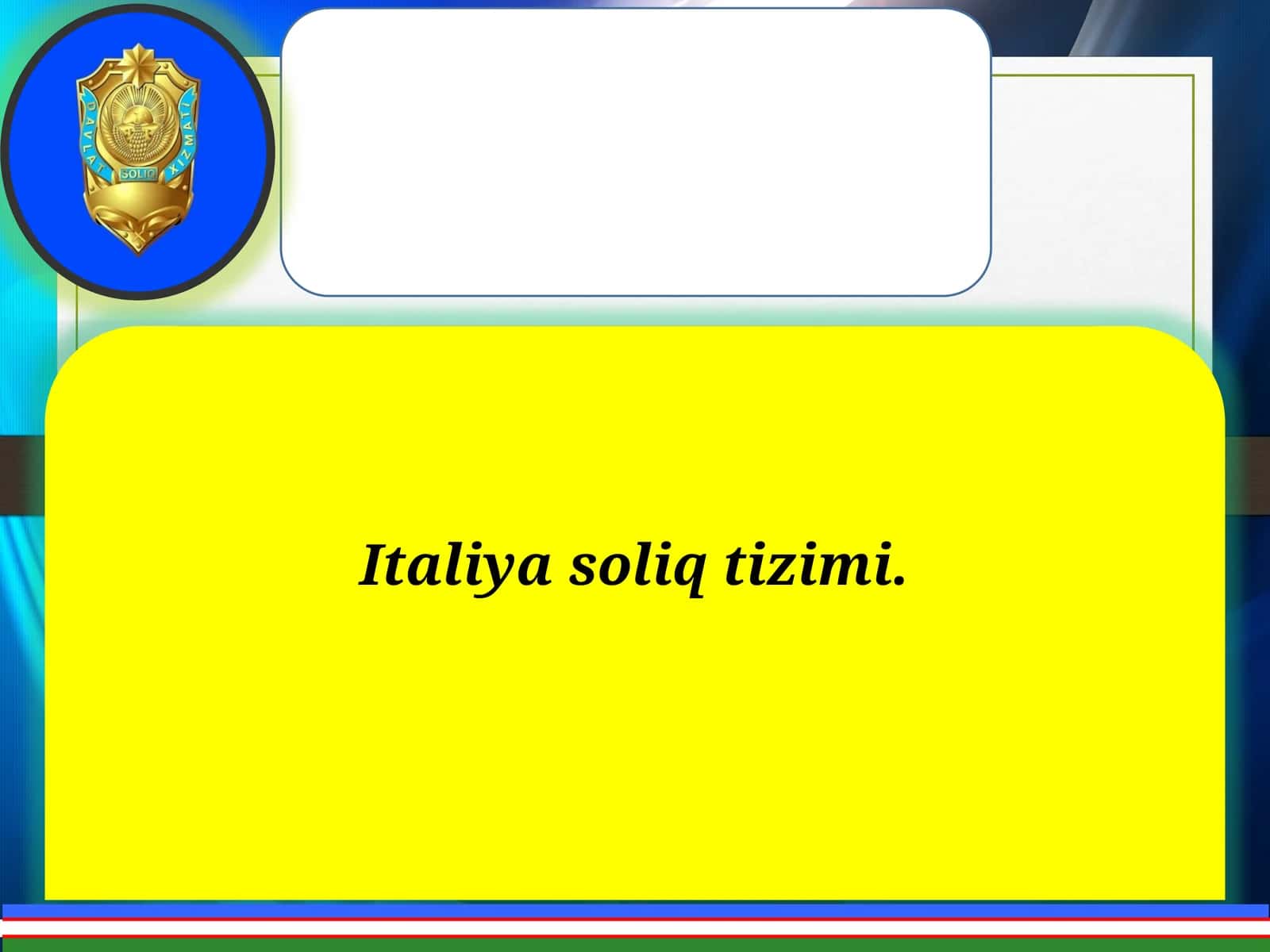 Italiya soliq tizimi