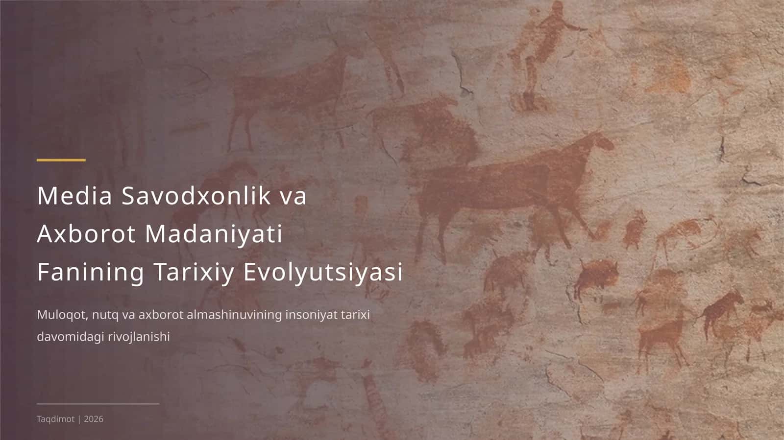 Media Savodxonlik va Axborot Madaniyati Fanining Tarixiy Evolyutsiyasi
